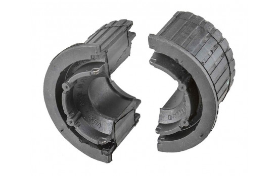 Stabilizer bearing on wishbone