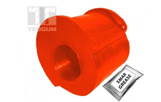 Stabilizer bearing on wishbone