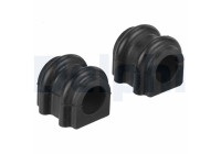 Stabilizer bearing on wishbone