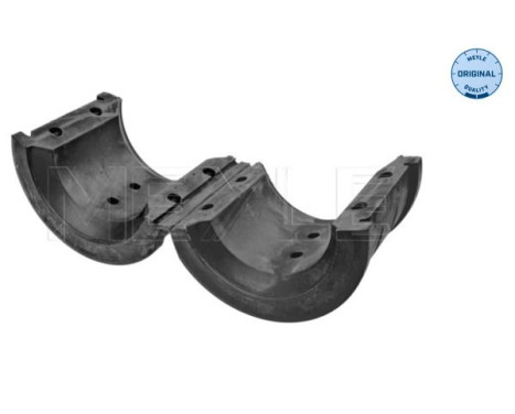 Stabilizer bearing on wishbone