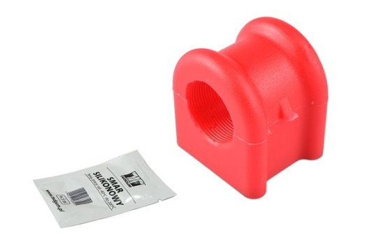 Stabilizer bearing on wishbone