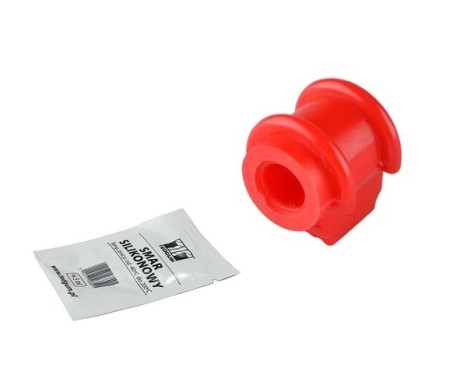 Stabilizer bearing on wishbone