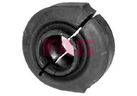 Stabilizer bearing on wishbone