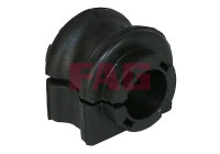 Stabilizer bearing on wishbone