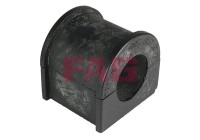 Stabilizer bearing on wishbone