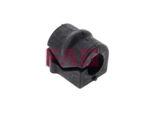 Stabilizer bearing on wishbone