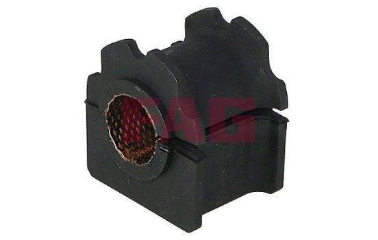 Stabilizer bearing on wishbone