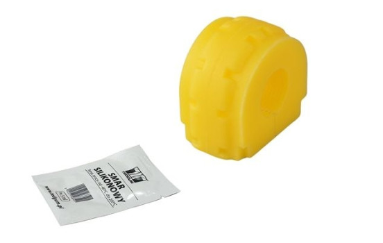 Stabilizer bearing on wishbone