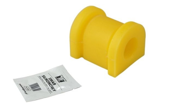 Stabilizer bearing on wishbone