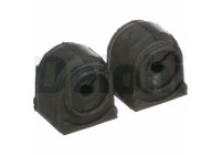 Stabilizer bearing on wishbone