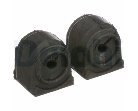 Stabilizer bearing on wishbone