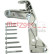 Axle, wheel suspension 58085501 Metzger