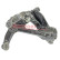 Axle, wheel suspension 58088101 Metzger