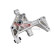 Axle, wheel suspension 58133001 Metzger