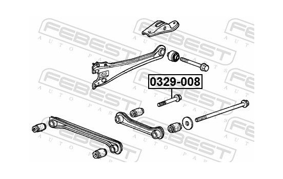 Camber Correction Screw, Image 2