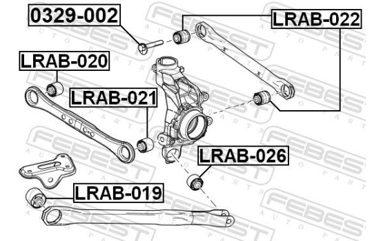 Camber Correction Screw, Image 3