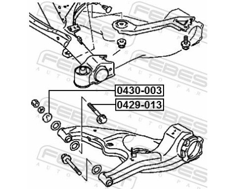 Camber Correction Screw, Image 2