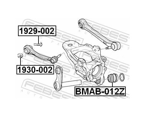Camber Correction Screw, Image 3