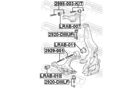 Camber Correction Screw, Image 2