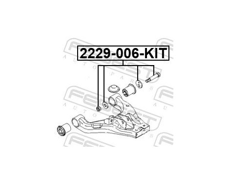 Camber Correction Screw, Image 2