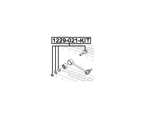 Camber Correction Screw, Image 2