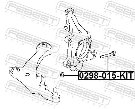 Camber Correction Screw, Image 2