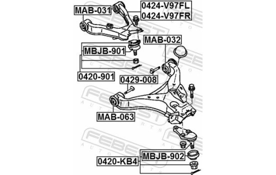 Camber Correction Screw
