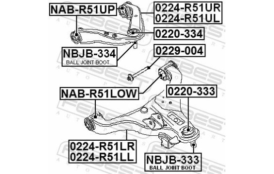 Camber Correction Screw, Image 2