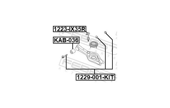 Camber Correction Screw, Image 2