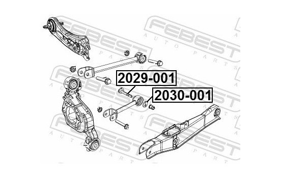 Caster Shim, axle beam, Image 3