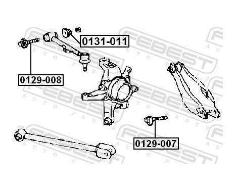 Caster Shim, axle beam, Image 2