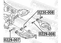 Caster Shim, axle beam