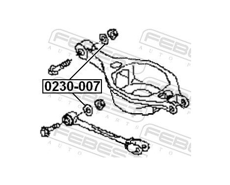 Caster Shim, axle beam, Image 2