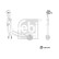 Control arm, suspension 1001347 FEBI, Thumbnail 3