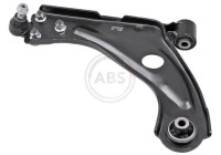 Control arm, wheel suspension