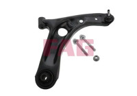 Control arm, wheel suspension