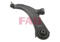 Control arm, wheel suspension