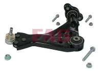 Control arm, wheel suspension