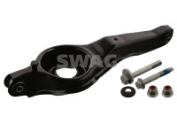 Control arm, wheel suspension