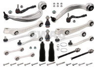 Front wheel/rear wheel suspension 33110788 Swag