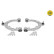 Front wheel/Rear wheel suspension 70-16 050 0039/HD Meyle
