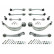 Link Set, wheel suspension MEYLE-HD Quality 116 050 0222/HD