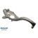 Stub Axle, wheel suspension BSP25139 Bugiad