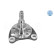 Stub Axle, wheel suspension MEYLE-ORIGINAL: True to OE. 100 501 0011, Thumbnail 2