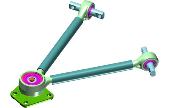 Suspension arm, wheel suspension 42288 01 Lemforder