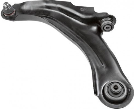 Suspension arm, wheel suspension Suspension arm, wheel suspension