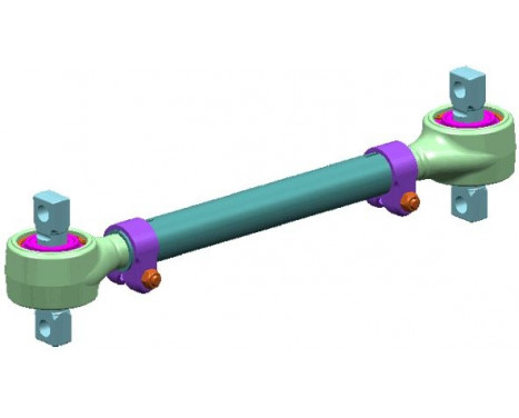 Suspension arm, wheel suspension Suspension arm, wheel suspension