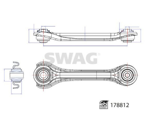 tie rod 33104704 Swag, Image 3