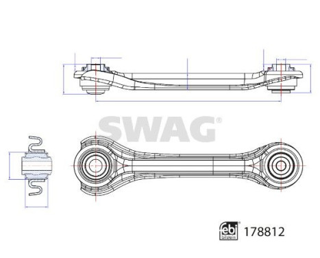 tie rod 33104704 Swag, Image 3