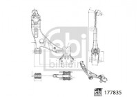 Track Control Arm 177835 FEBI